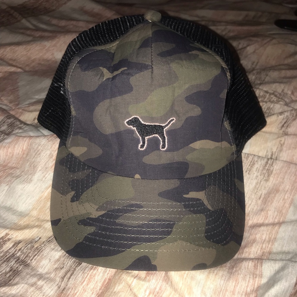 PINK camouflage hat
